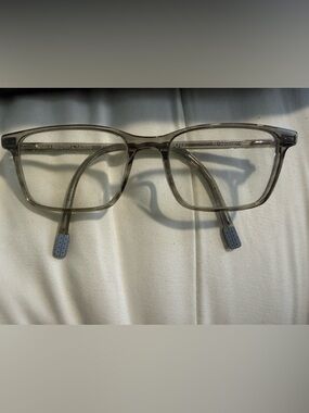 Izod mens glasses clear light gray